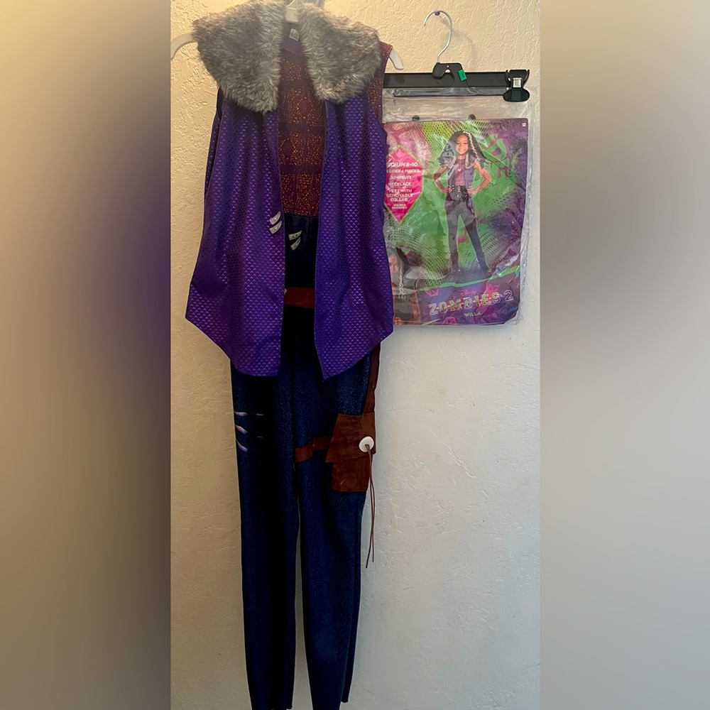 Disney Zombies Willa Costume Size Medium 8-10 Girls